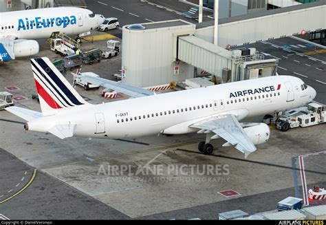 Air France Airbus A320 F GKXT By DanielVeronesi Rome Fiumicino Italy