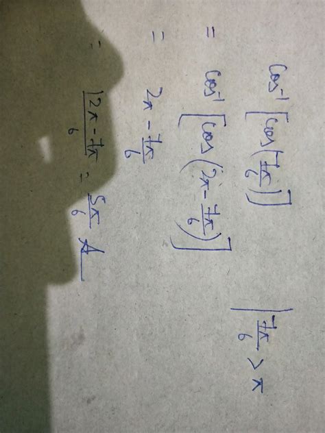 Write The Principal Value Of Cos 1 12 2 Sin 1 12