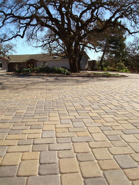 Paver Driveway Pavers Driveways Legacy Sidewalk Sidewalks Side