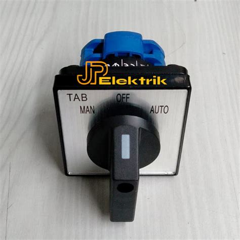 Jual Selector 3 Posisi 1 Pole Selector Switch CA 10 MAN OFF AUTO