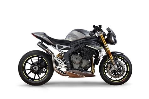SLIP-ON Triumph Speed Triple 1200 RS 2021-2025 (High position) ⋆ Leiker
