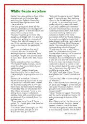 A Christmas Story Esl Worksheet By Patties