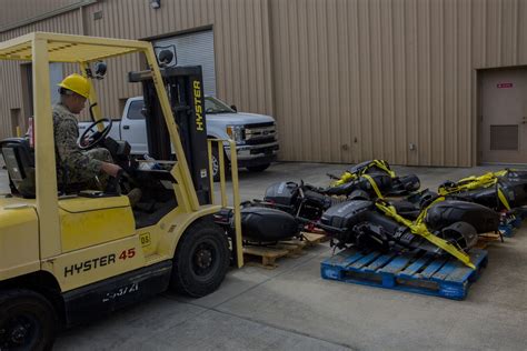 Marines With 3rd Force Reconnaissance Company Prepare For Relief Efforts In The Aftermath Of