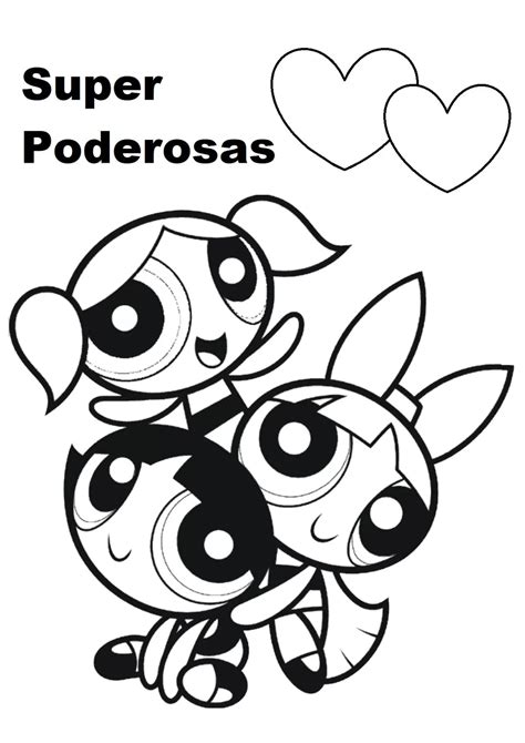 Desenhos das Meninas Super Poderosas - Desenhos Imprimir