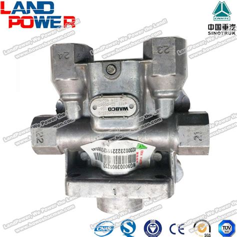 Four Circuit Protection Valve WG9000360523 Sinotruck Spare Parts