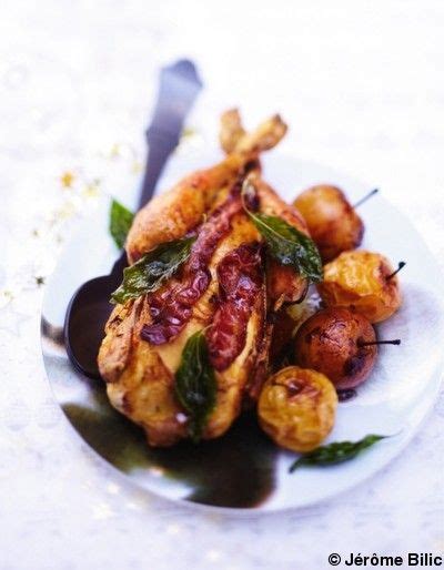 Chapon Aux Pommes Et Aux Marrons Pour Personnes Recettes Elle