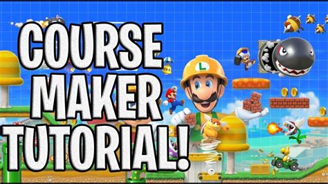 Super Mario Maker 2 Course Maker Tutorial Easy YouTube