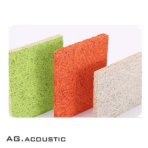 AG Acoustic Wood Fiber Sound Absorbing Wall Panels China Wall Panels