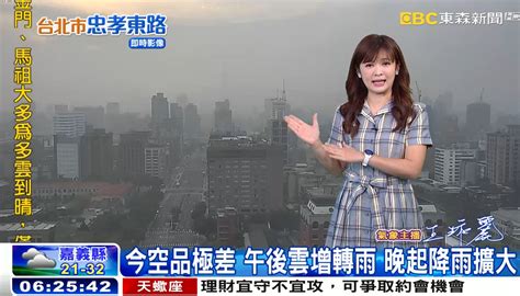 全台注意！氣象主播王淑麗示警：今天的雨不能淋 Yahoo奇摩時尚美妝