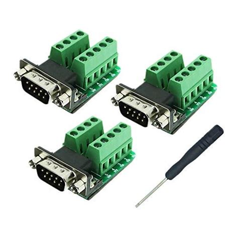 Avanexpress Db Male Connector Breakout Board Rs Serial To Dsub