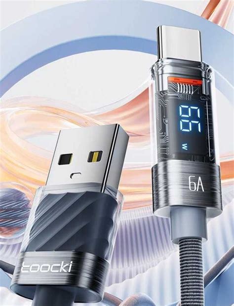 Usb-type C дата кабель Toocki. 2м.: 150 грн. - Кабелі, адаптери ...