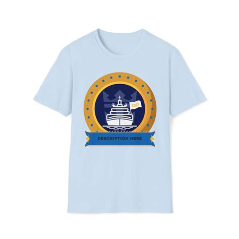 Customizable Royal Caribbean Inspired Unisex Tee Great Gift For