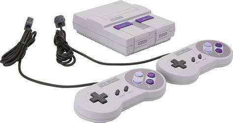 Console Super Nintendo Classic Edition Cinza Com 21 Jogos Amazon