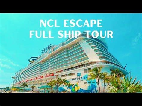 ncl escape complete cruise ship  youtube freedom   seas
