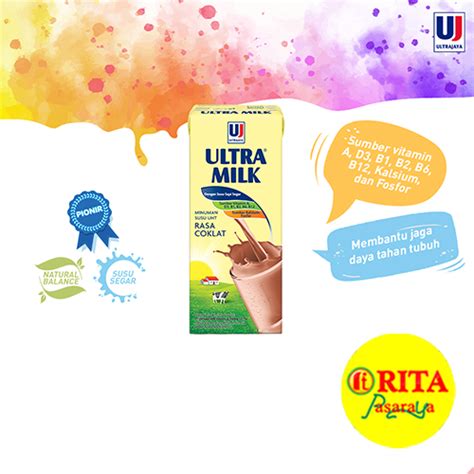 Jual Ultra Milk Susu UHT Rasa Cokelat 200 Ml Shopee Indonesia