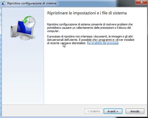 Come Ripristinare Windows Senza Punto Di Ripristino