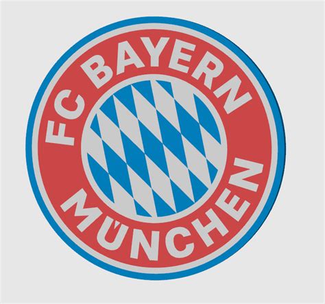 FC Bayern Muenchen Coaster Untersetzer By 3DPrintCess MakerWorld