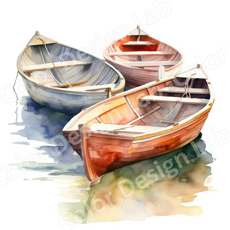 Classic Wooden Rowboats Digital Download Set of 8 - Etsy