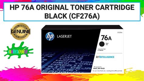 HP 76A Black Original LaserJet Toner Cartridge CF276A Lazada PH