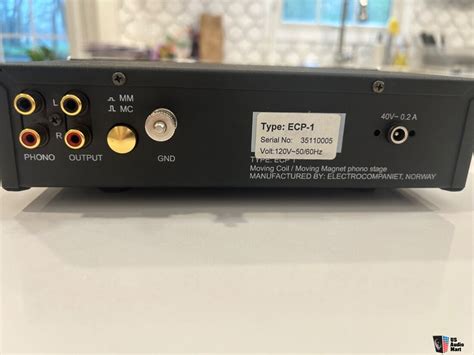 Electrocompaniet ECP1 MC MM Phono Stage