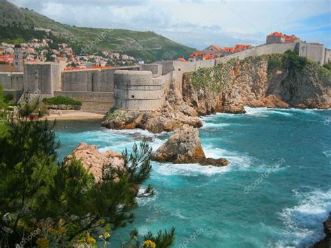 View on ancient castle. Dubrovnik — Stock Photo © Ariadna22822 #40864415