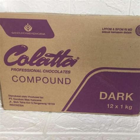 Jual Colatta Dark Compound 1kg Dus Di Seller Adila Store Tugu Utara