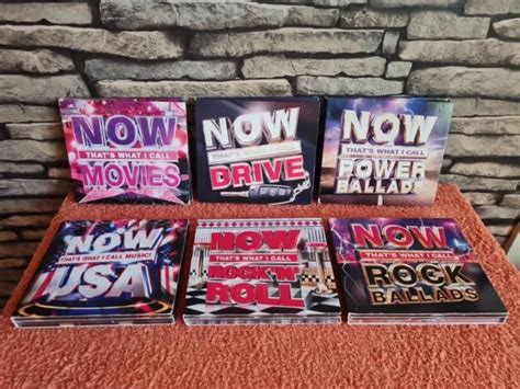 Now Thats What I Call Music Original Now Box Set Lot Cd Eur 1990