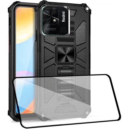 Yapanizcel Funda Para Xiaomi Redmi C Armor Case De Uso Rudo Esquinas