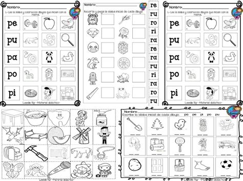 Estupendo Material Educativo Para Trabajar Las S Labas Trabadas En