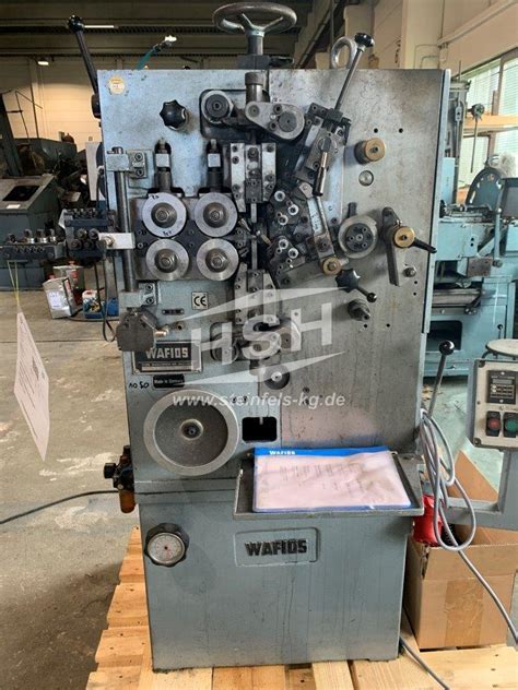 D32L 7744 WAFIOS FS31 Spring Coiling Machines Wire Industry 2nd