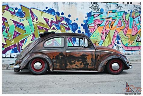 Oval Window Factory Ragtop Vw Beetle Custom Rat Rod Volkswagen Bug