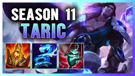 SEASON 11 TARIC SUPPORT GUIDE AND GAMEPLAY BUILD RUNES YouTube