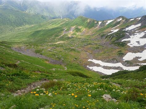 太郎山・北ノ俣岳上ノ岳・赤木岳・黒部五郎岳中ノ俣岳・三俣蓮華岳 ゆきさんの水晶岳・薬師岳・黒部五郎岳・鷲羽岳・三俣蓮華岳・湯俣の