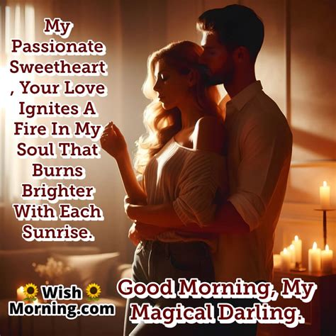 Romantic Good Morning Messages to Express Love and Affection - Wish Morning