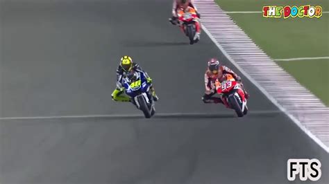 Battle Terbaik Valentino Rossi Vs Marc Marquez Video Dailymotion