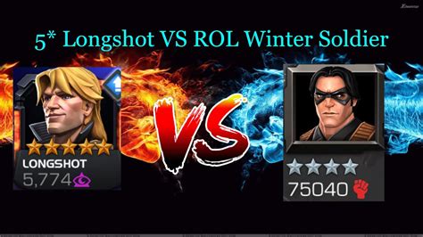 5 Rank 3 Longshot Vs Rol Winter Soldier Marvel Contest Of Champions Youtube