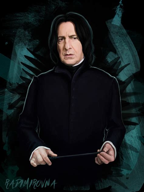 Severus Snape By Radimirovna On Deviantart