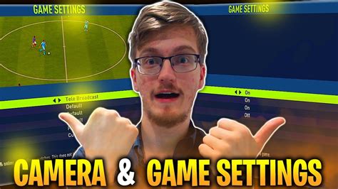 BEST POST PATCH CAMERA GAME SETTINGS FOR MORE WINS IN FUT CHAMPS