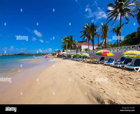 Beach at rodney bay hi-res stock photography and images - Alamy