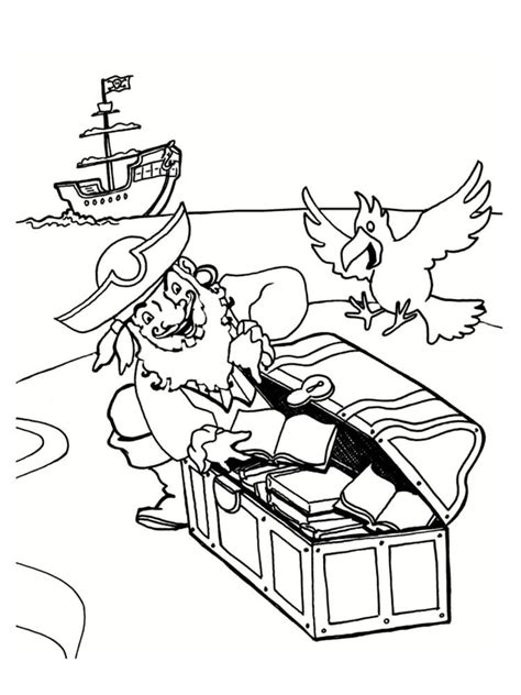 Coloriage pirate 25 dessins à imprimer Pirate coloring pages