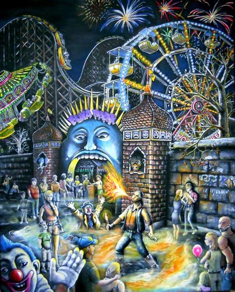 Peinture Luna Park