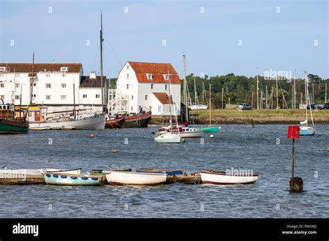 Woodbridge Tide Mill River Deben Suffolk East Anglia England Uk