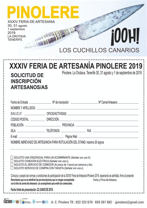 Abierto Plazo De Inscripción Para La 34ª Edición De La Feria De