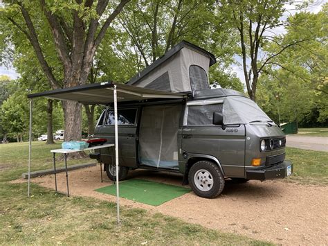 A bit of nostalgia: A horde of VW camper vans come to camp - RV Travel