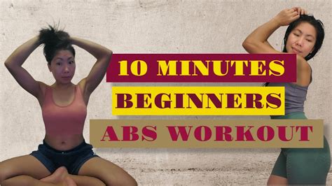 Minutes Abs Workout Beginners Youtube