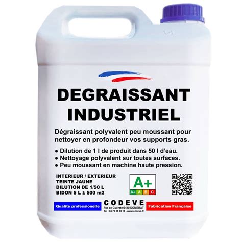 Dégraissant industriel Prix Direct Fabricant Codève bois