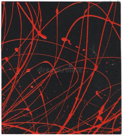 Red Paint Splatter On Black Background Stock Photos Image 11411043