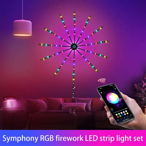 Jopters Rgb Led Audio Recognition Fireworks Light With App And Remote