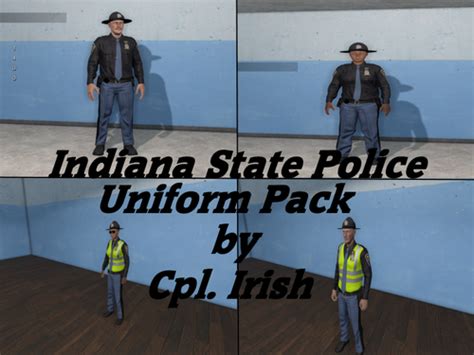 Indiana State Police Uniform Pack - Police - FLMODS