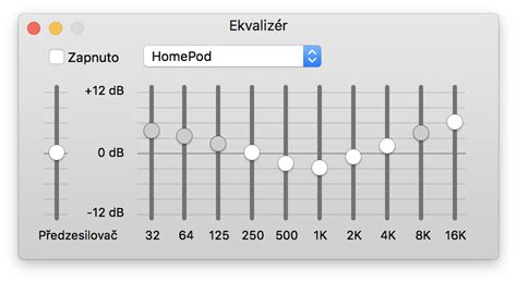 N Vod Jak Nastavit Ekvaliz R Na Homepod Applenovinky Cz